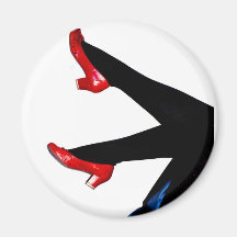 .who the hell shot dorothy fridge magnet