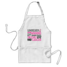 Whoever Said Breast Cancer Apron