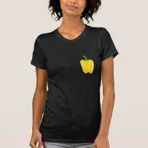 Whole Yellow Bell Pepper. Tshirt