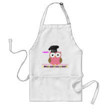 Whoo Said I Was A Chef Apron