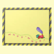 Whoo Whoo! Train Notepad notepads