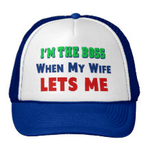 Who's The Boss Trucker Hat