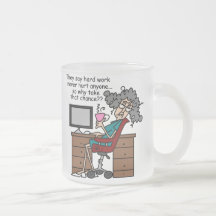 Why Chance Hard Work Humour Mug