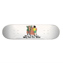 Why Men Go Bald Skateboard Decks