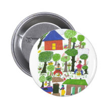 Why We Need Bathrooms! Pinback Button