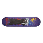 Wicked Skull Skate Board