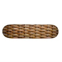WICKER BOARD. SKATEBOARD