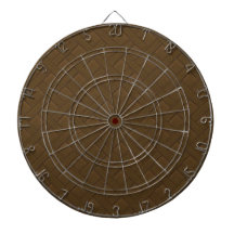 Wicker Wall Look Dart Boards