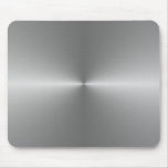 wide circular steel mouse pad