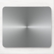 wide circular steel mouse pad