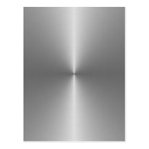 wide circular steel post card