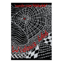 Widow's Web Business Card Template