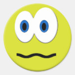 Wierd Face Sticker