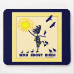 Wild About Birds - Bird Watching Mousepad