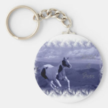 Wild and Free Keychain