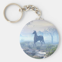 Wild and Free Keychain