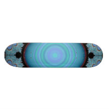 Wild Blue Skateboard