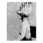 Wild Feather Hat, early 1900s Post Cards