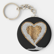 Wild Heart Keychain