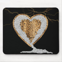 Wild Heart Mouse Pads