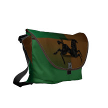 Wild Horses #6 Shadowy Commuter Bags