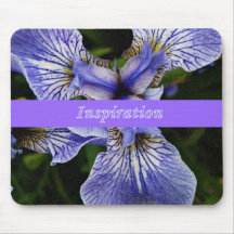 Wild Iris inspiration mousepad