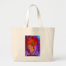 WILD! IRIS TOTE BAGS