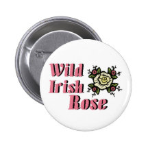 Wild Irish Rose Button