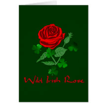 Wild Irish Rose Card