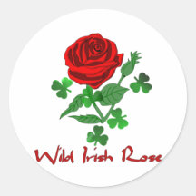 Wild Irish Rose Stickers