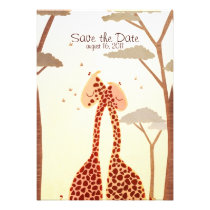 Wild Love Save the Date invitations