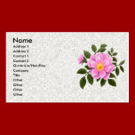 Wild Rose & Lace Profile Card business cards