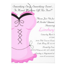 Wild & Sexy Bridal Shower Invitation
