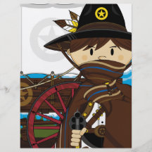 Wild West Cowboy Sheriff Flyer