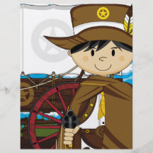 Wild West Cowboy Sheriff Flyer