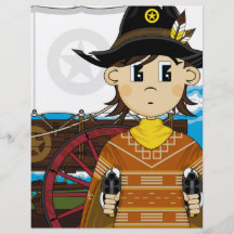 Wild West Cowboy Sheriff Flyer