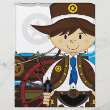 Wild West Cowboy Sheriff Flyer