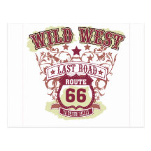wild west last road route 66 to death valley postcards