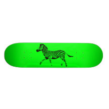 Wild Zebra Skate Board Decks