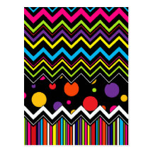 Wild Zig-Zags Postcards