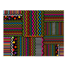 Wild Zig-Zags Postcards