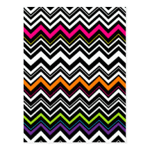 Wild Zig-Zags Postcards