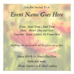 Wildflower Field - Gaillardia Personalized Invitation