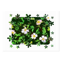 WILDFLOWERS BUSINESS CARD TEMPLATE