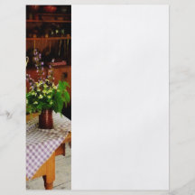 Wildflowers on Kitchen Table Personalized Flyer