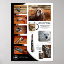 WILDLIFE CREATIONS POSTER