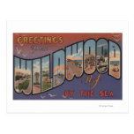 Wildwood-by-the-Sea, New Jersey 2 Postcards