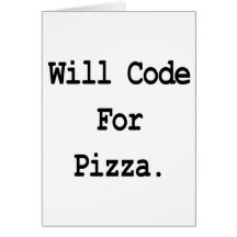 will code for pizza cards