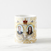 Will+Kate wedding, DIY colour!! Mug
