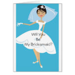 Will You Be My Bridesmaid Bridal Accessory Cards